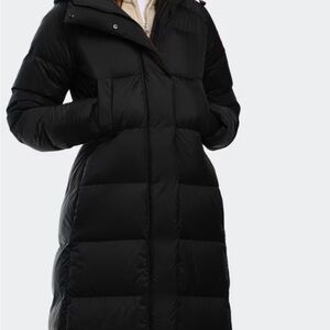 Authentic Liston Parka Canada Gooes Navy long hooded down puffer coat